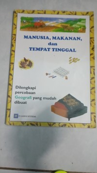 MANUSIA, MAKANAN, DAN TEMPAT TINGGAL