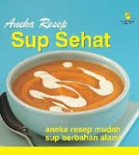 ANEKA RESEP SUP SEHAT